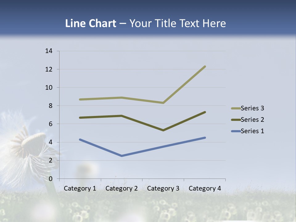 Couple Friends Heaven PowerPoint Template