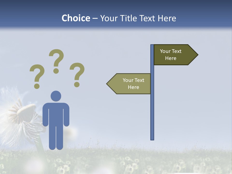 Couple Friends Heaven PowerPoint Template
