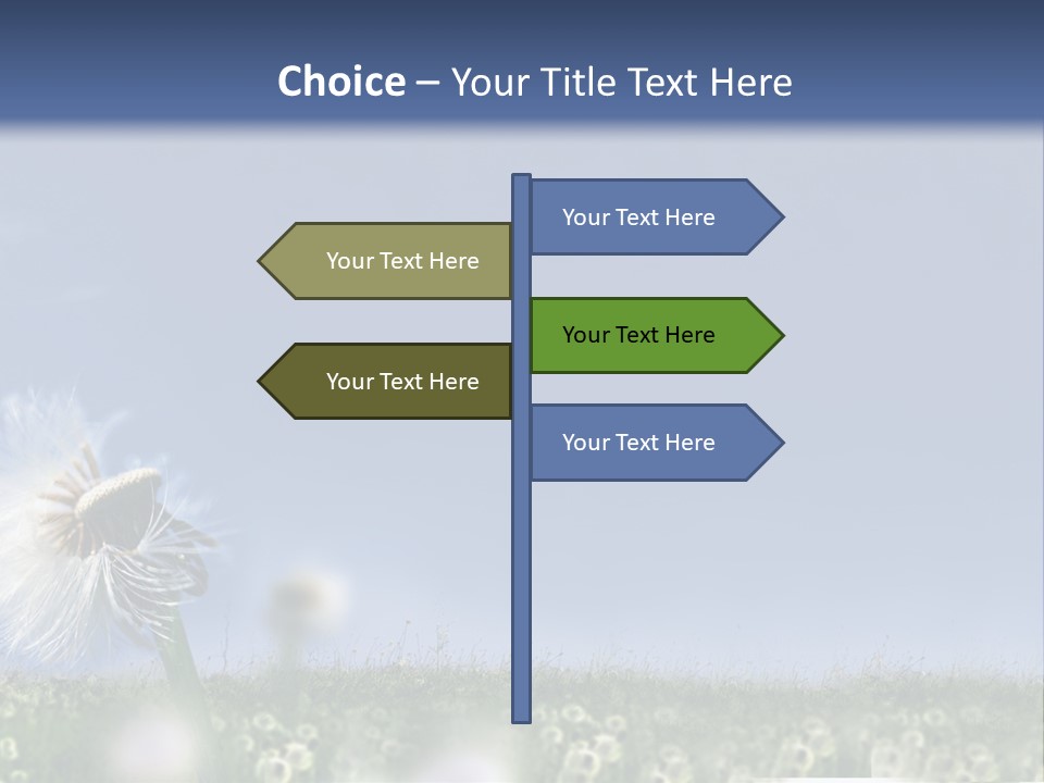 Couple Friends Heaven PowerPoint Template