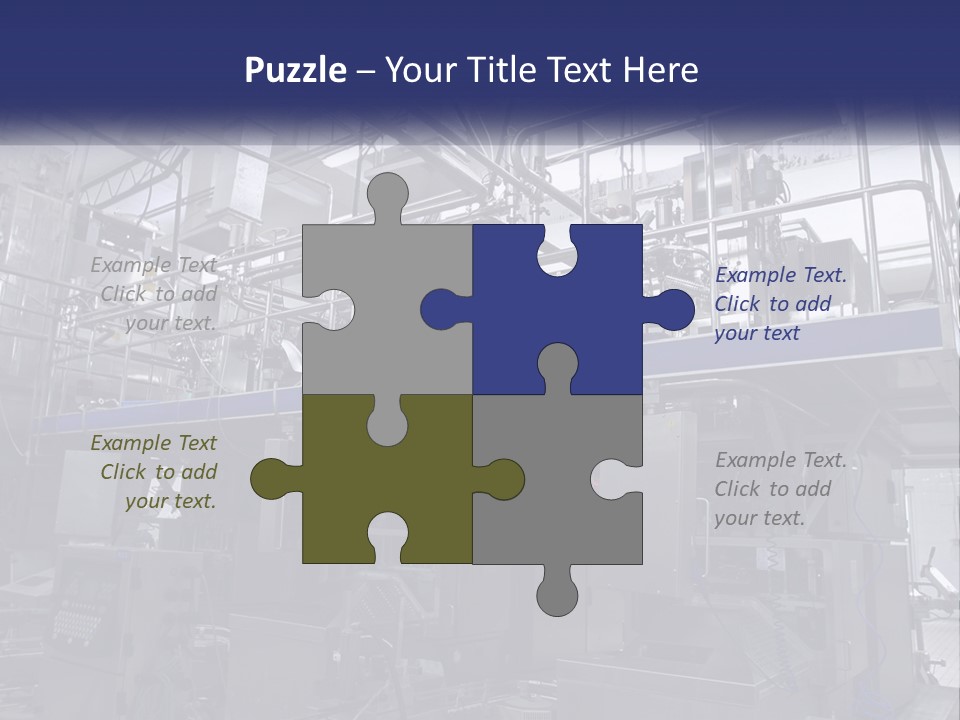 Precision Tank Work PowerPoint Template