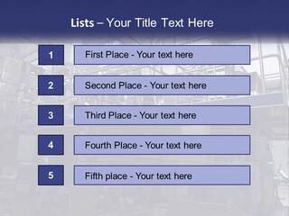 Precision Tank Work PowerPoint Template