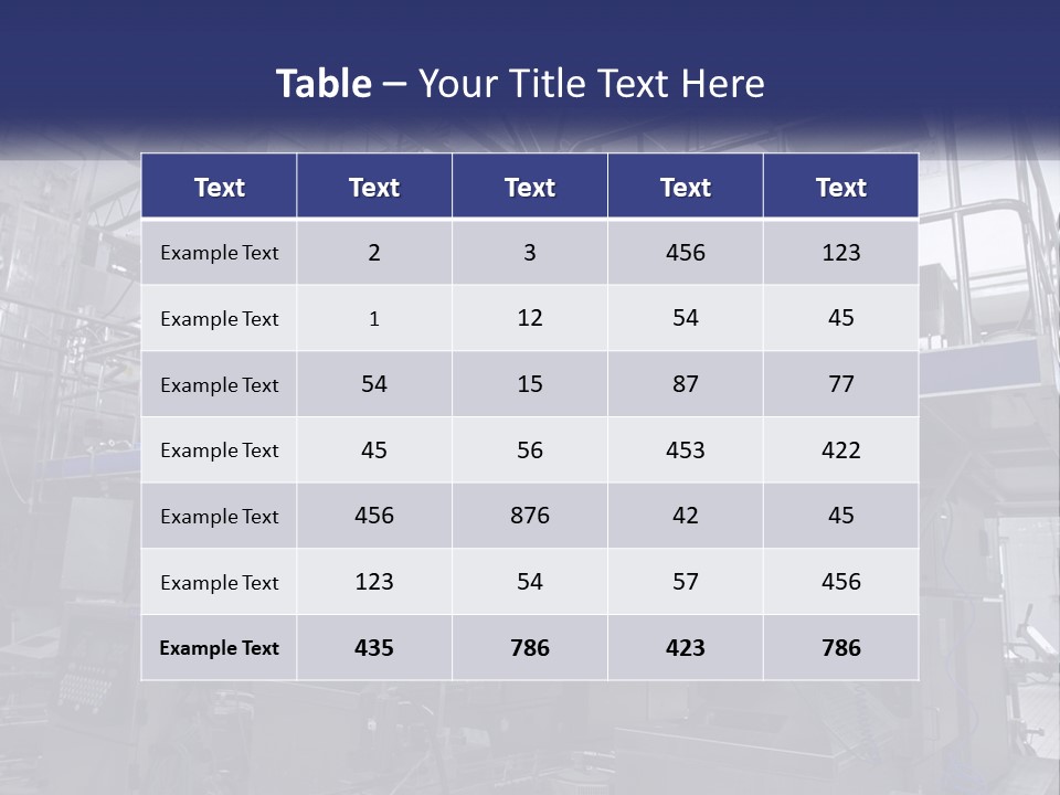 Precision Tank Work PowerPoint Template
