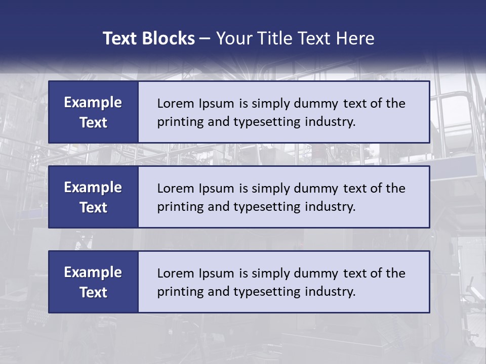Precision Tank Work PowerPoint Template