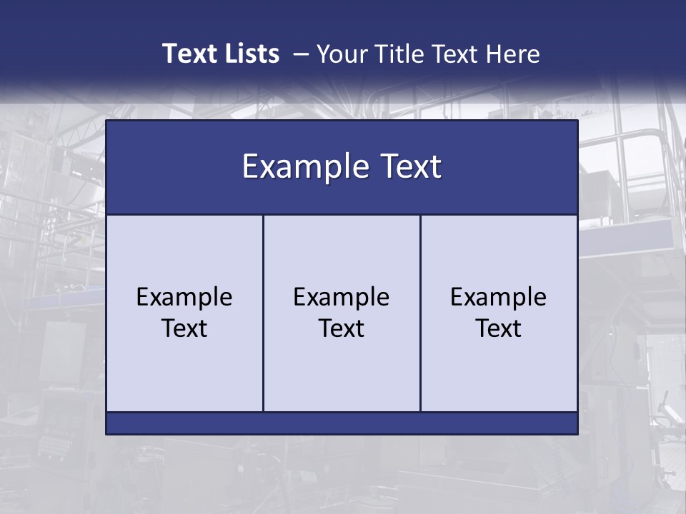Precision Tank Work PowerPoint Template