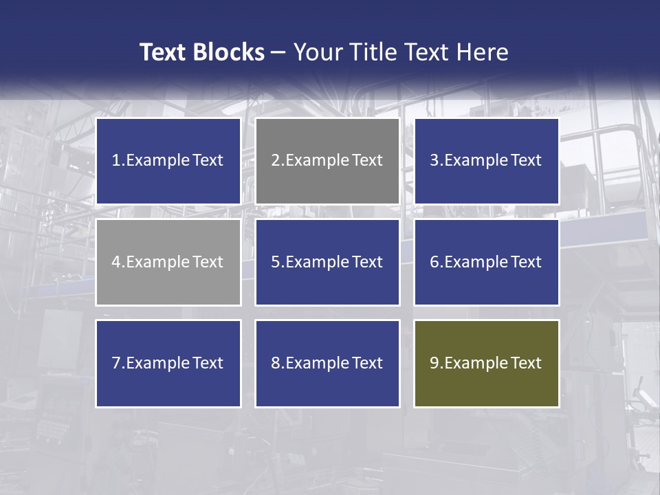 Precision Tank Work PowerPoint Template