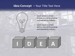 Precision Tank Work PowerPoint Template