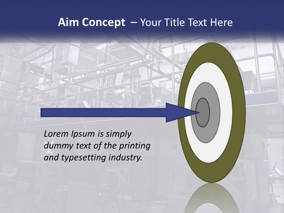 Precision Tank Work PowerPoint Template