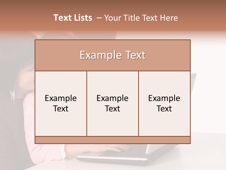 A Man And Two Children Looking At A Laptop Screen PowerPoint Template