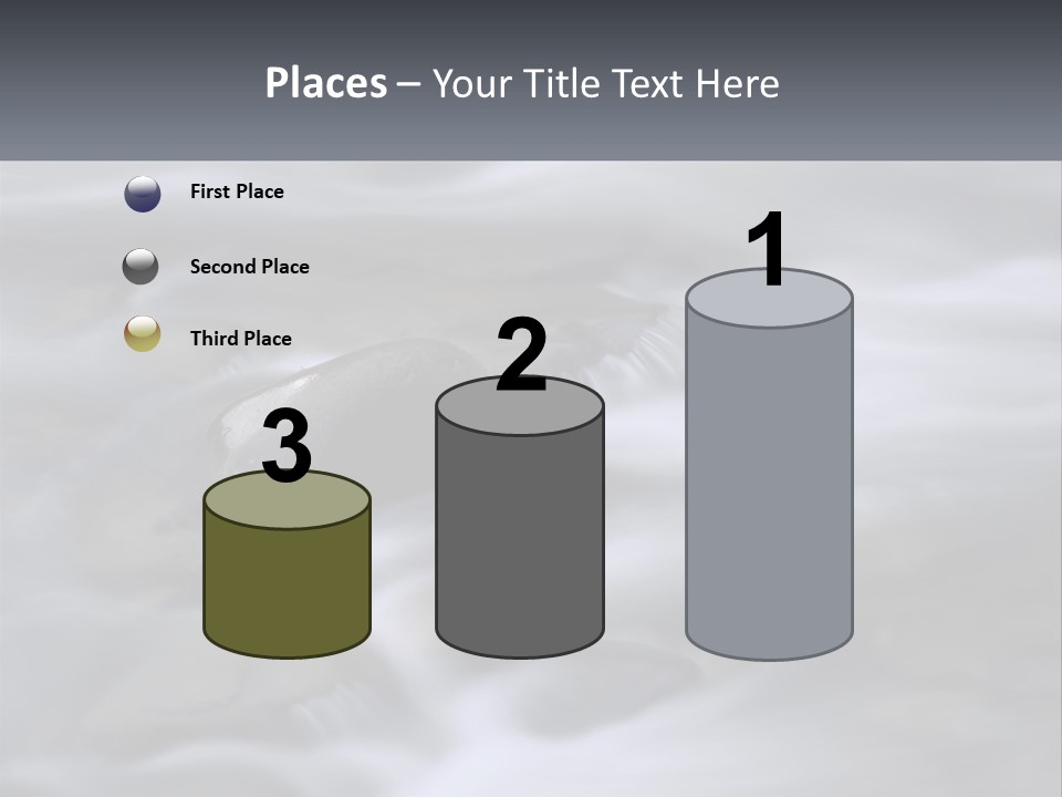 Flowing Water Beauty Great Smoky Mountains PowerPoint Template