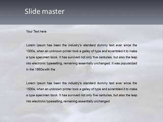 Flowing Water Beauty Great Smoky Mountains PowerPoint Template