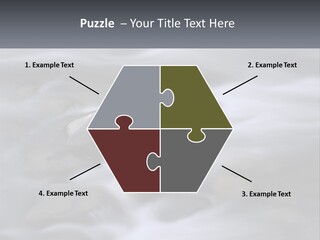 Flowing Water Beauty Great Smoky Mountains PowerPoint Template