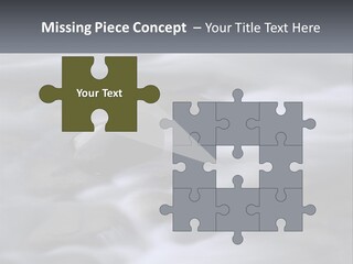 Flowing Water Beauty Great Smoky Mountains PowerPoint Template