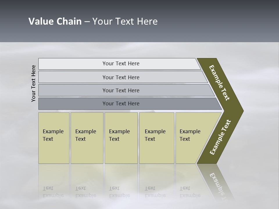 Flowing Water Beauty Great Smoky Mountains PowerPoint Template