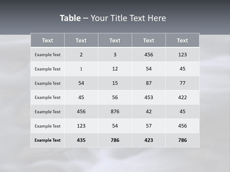Flowing Water Beauty Great Smoky Mountains PowerPoint Template