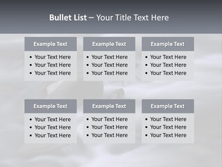 Flowing Water Beauty Great Smoky Mountains PowerPoint Template