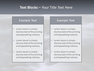Flowing Water Beauty Great Smoky Mountains PowerPoint Template