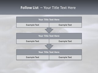 Flowing Water Beauty Great Smoky Mountains PowerPoint Template