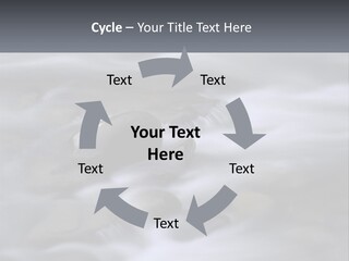 Flowing Water Beauty Great Smoky Mountains PowerPoint Template