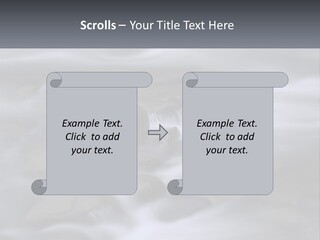 Flowing Water Beauty Great Smoky Mountains PowerPoint Template