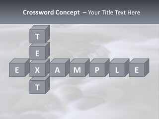 Flowing Water Beauty Great Smoky Mountains PowerPoint Template