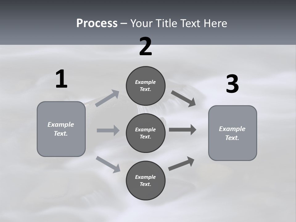 Flowing Water Beauty Great Smoky Mountains PowerPoint Template