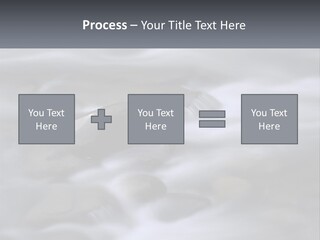 Flowing Water Beauty Great Smoky Mountains PowerPoint Template