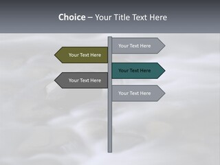 Flowing Water Beauty Great Smoky Mountains PowerPoint Template