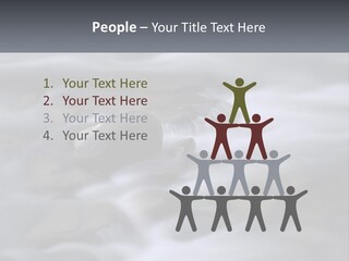 Flowing Water Beauty Great Smoky Mountains PowerPoint Template