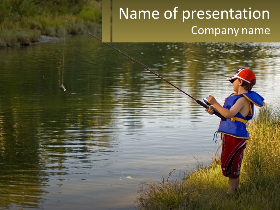 Wilderness Forest Camping PowerPoint Template