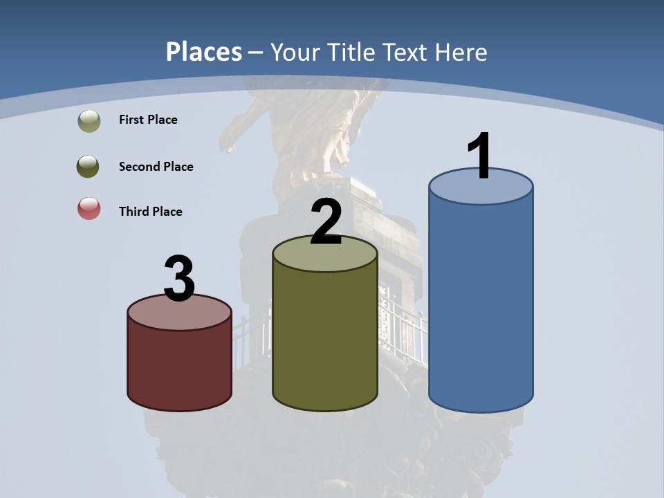 Wings Gold Golden PowerPoint Template