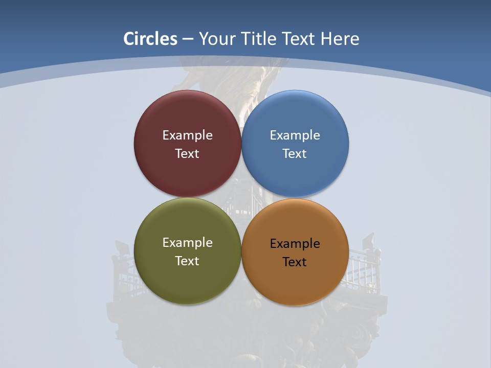 Wings Gold Golden PowerPoint Template