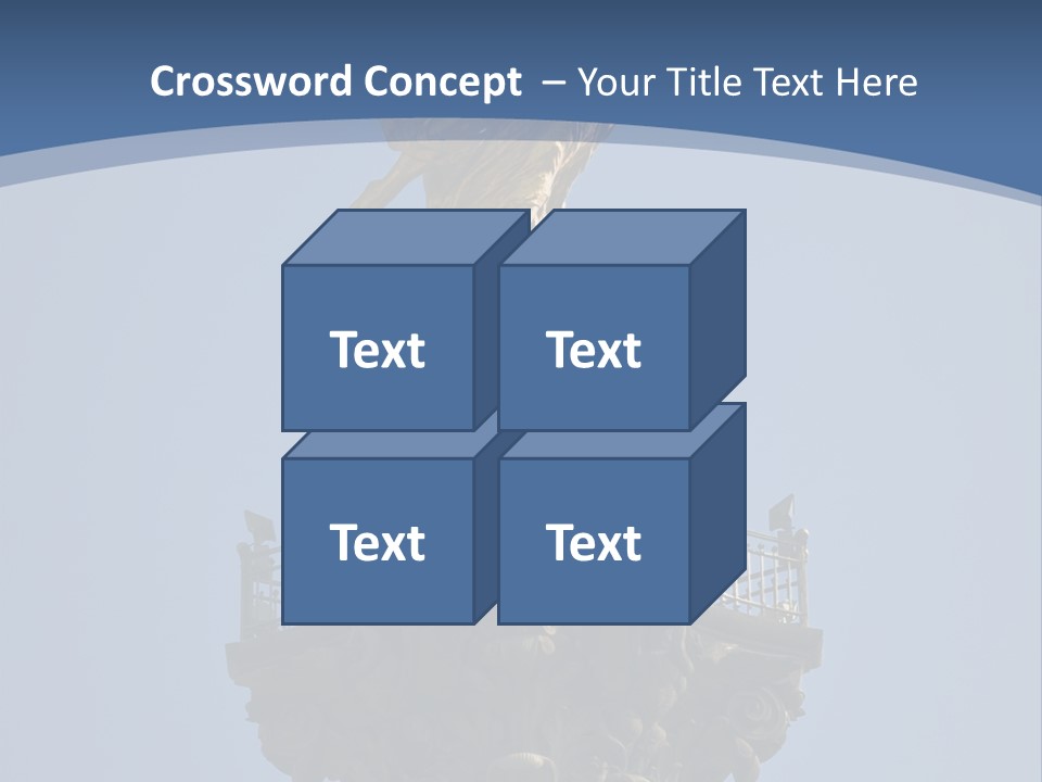 Wings Gold Golden PowerPoint Template