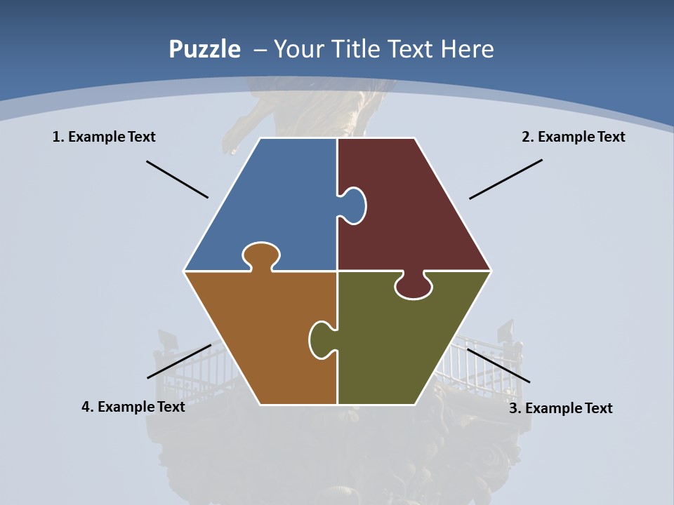 Wings Gold Golden PowerPoint Template