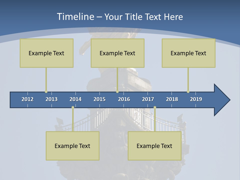 Wings Gold Golden PowerPoint Template