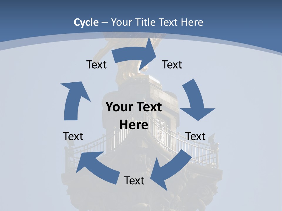 Wings Gold Golden PowerPoint Template