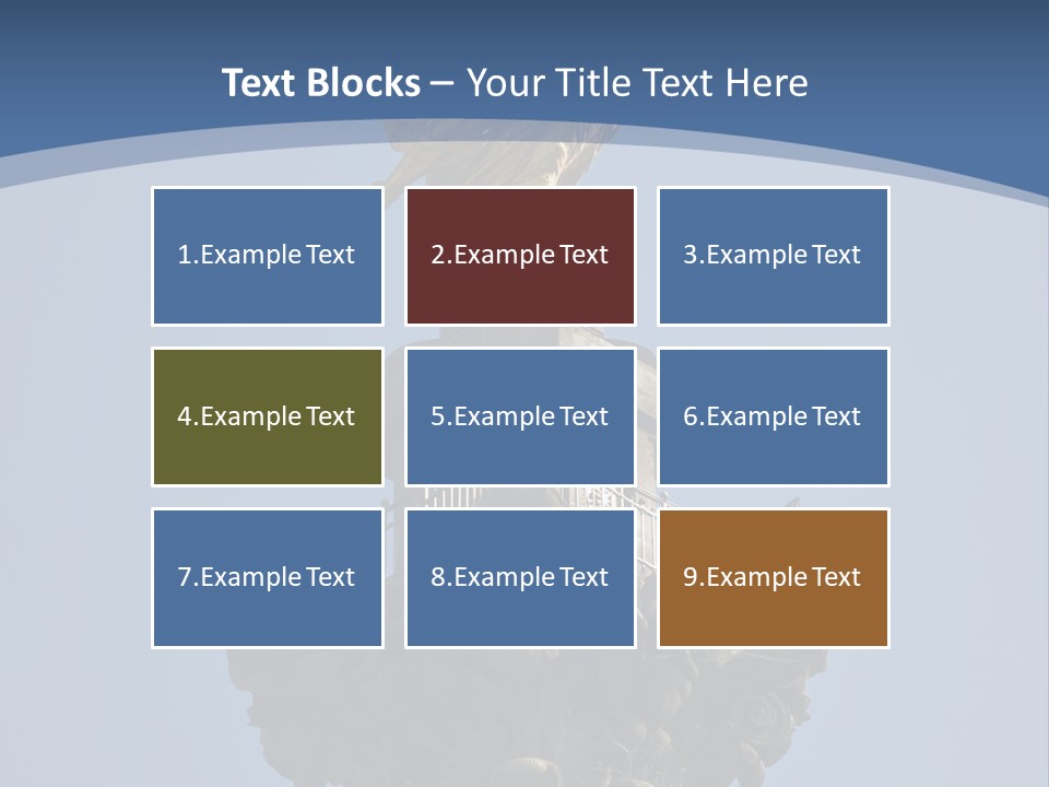 Wings Gold Golden PowerPoint Template