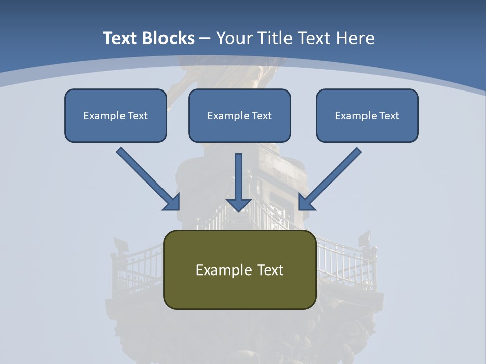 Wings Gold Golden PowerPoint Template