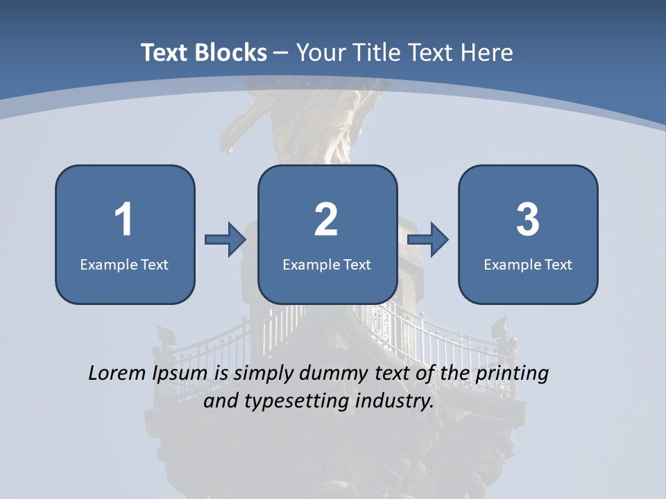 Wings Gold Golden PowerPoint Template