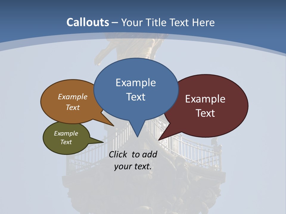 Wings Gold Golden PowerPoint Template