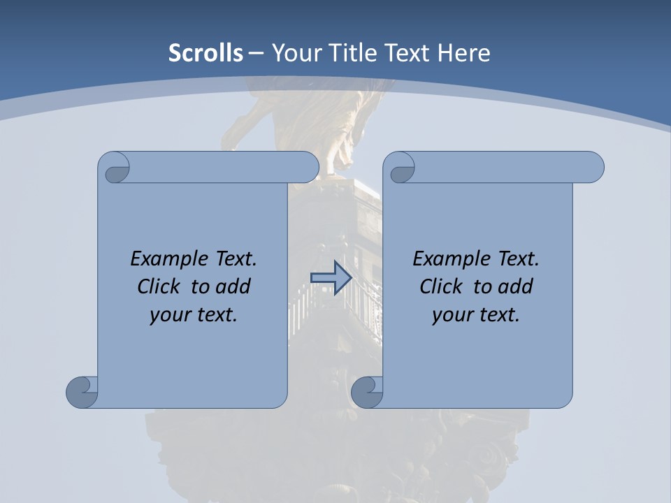 Wings Gold Golden PowerPoint Template