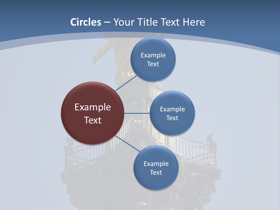 Wings Gold Golden PowerPoint Template