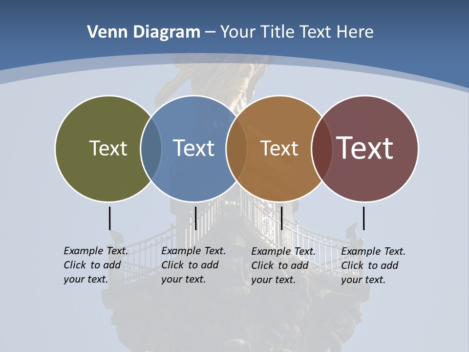 Wings Gold Golden PowerPoint Template