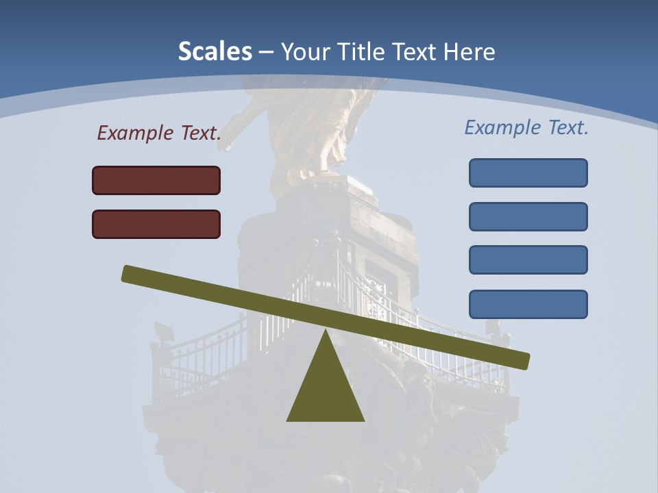 Wings Gold Golden PowerPoint Template