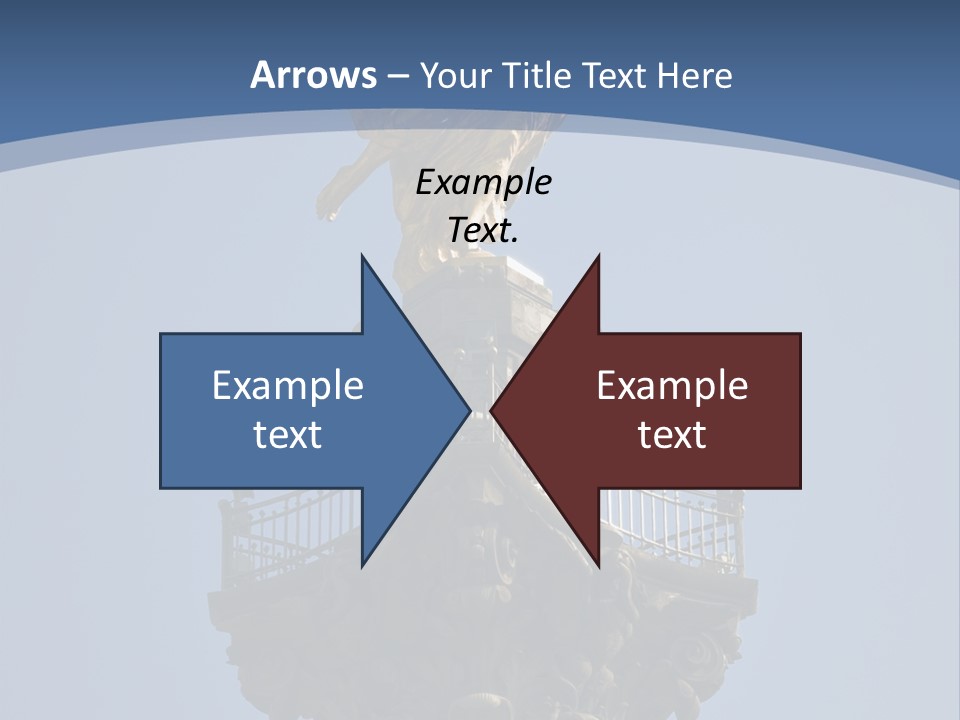 Wings Gold Golden PowerPoint Template