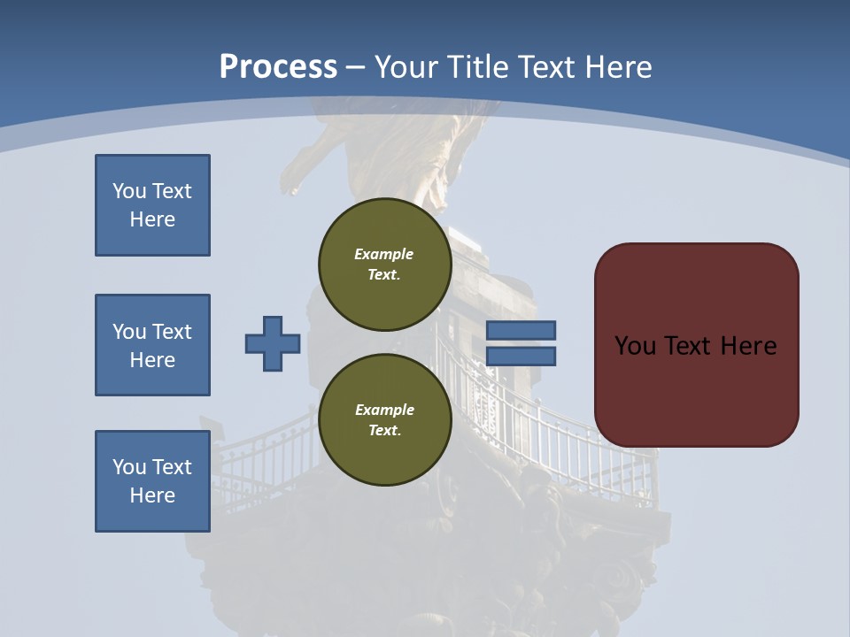 Wings Gold Golden PowerPoint Template