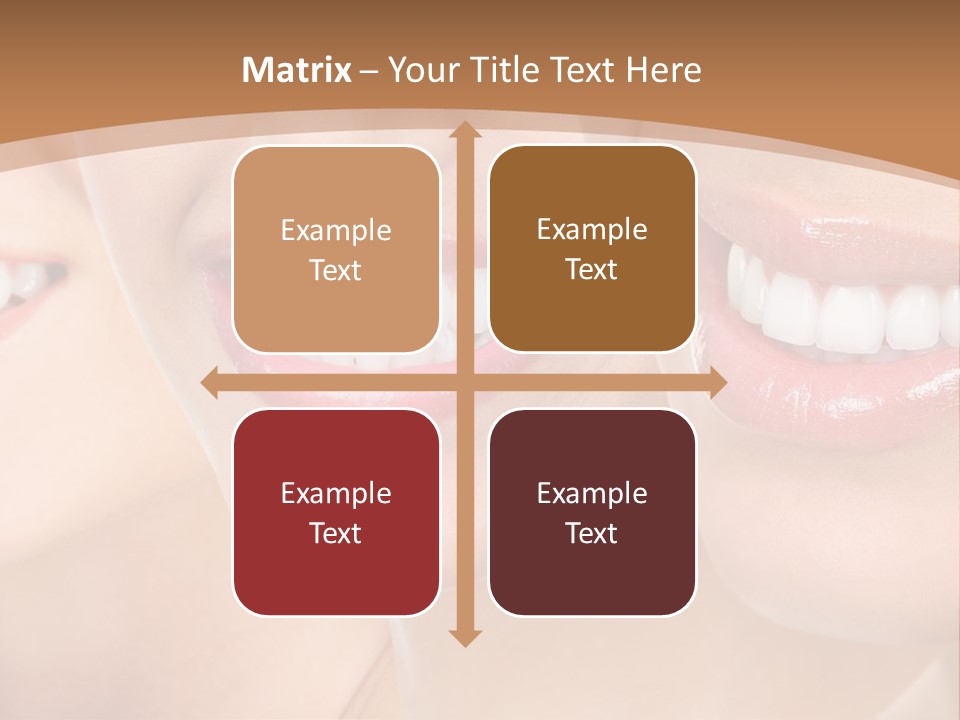 Dentistry Teeth Natural PowerPoint Template