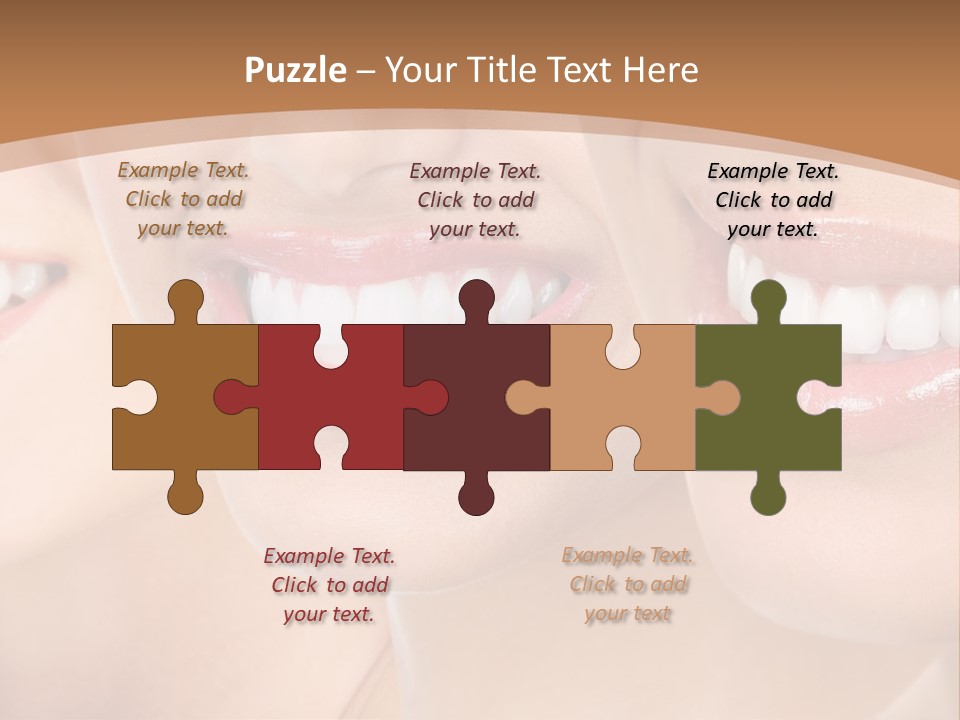 Dentistry Teeth Natural PowerPoint Template