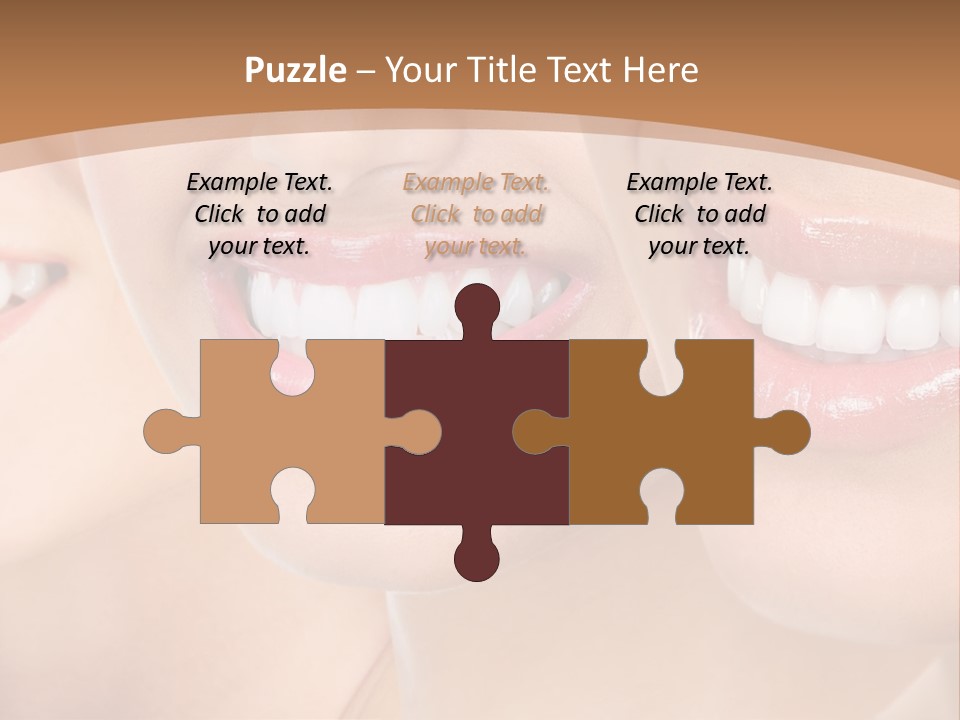 Dentistry Teeth Natural PowerPoint Template