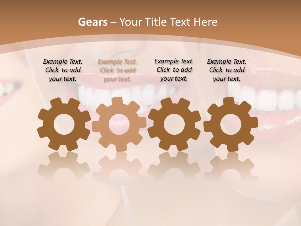 Dentistry Teeth Natural PowerPoint Template