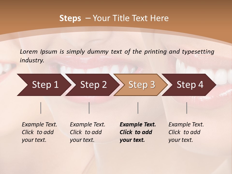 Dentistry Teeth Natural PowerPoint Template